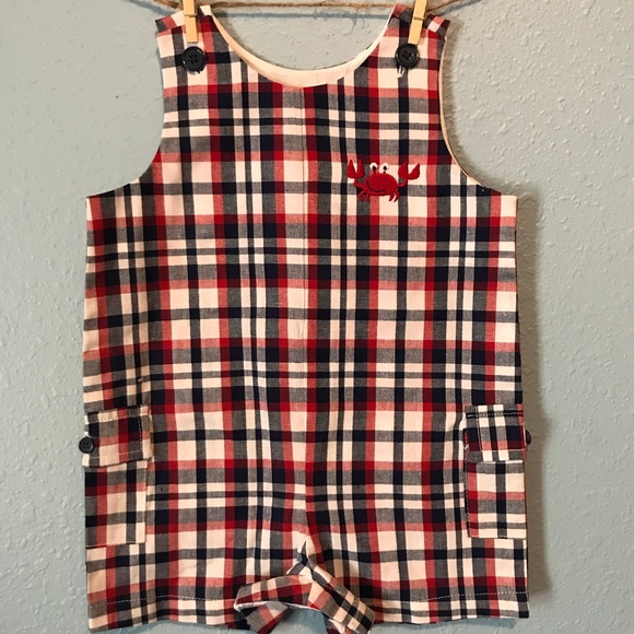 Crab Romper - Picture 1 of 4